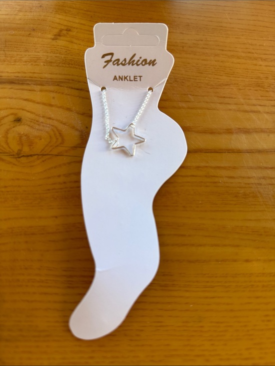 Jewelry - Star Charm Silver Anklet